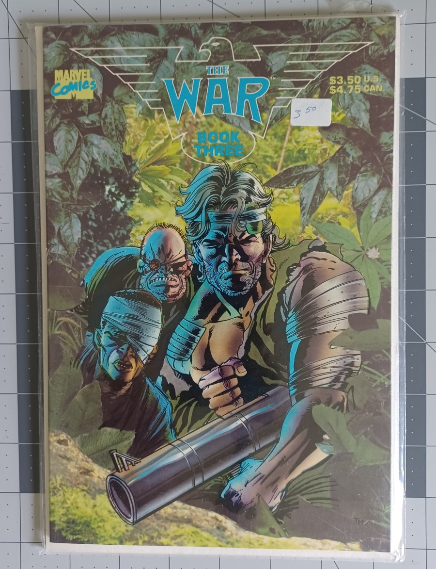 The War: Book Three (1989) - Marvel Comics